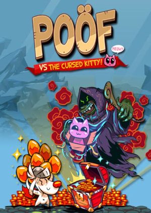 Cover for Poöf vs. The Cursed Kitty!.
