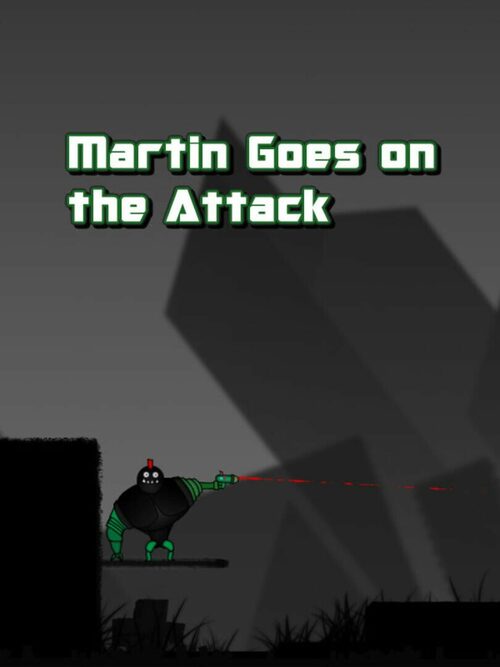 Cover for Martin Goes on the Attack.