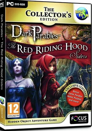 Cover for Dark Parables: The Red Riding Hood Sisters Collector's Edition.