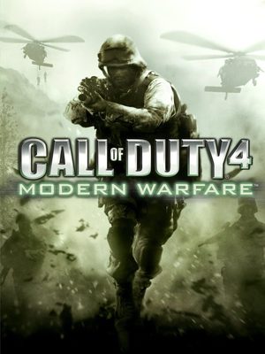 Cover for Call of Duty 4: Modern Warfare.