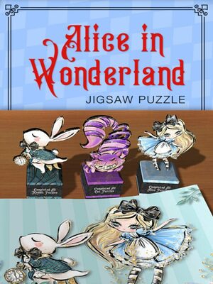 Cover for Alice in Wonderland Jigsaw Puzzle.
