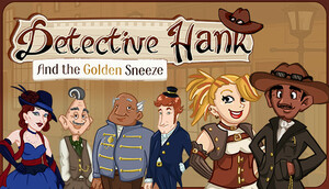Cover for Detective Hank and the Golden Sneeze.