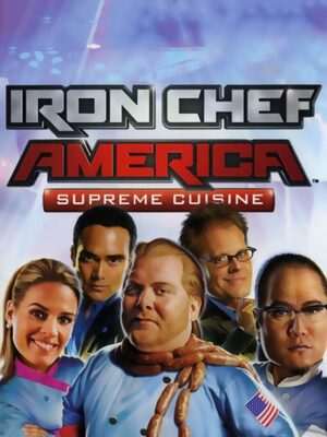 Cover for Iron Chef America: Supreme Cuisine.