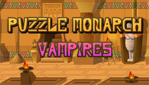 Cover for Puzzle Monarch: Vampires.