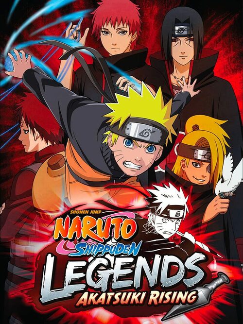 Cover for Naruto Shippuden: Legends: Akatsuki Rising.