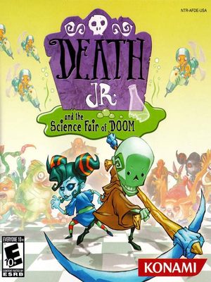 Cover for Death, Jr. and the Science Fair of Doom.