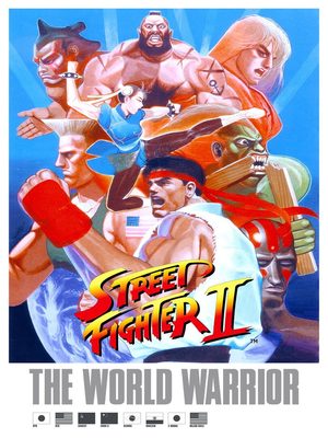 Cover for Street Fighter II: The World Warrior.