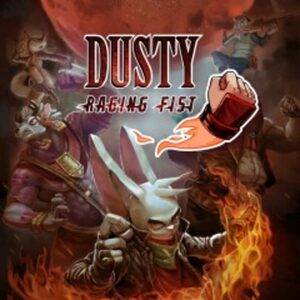 Cover for Dusty Raging Fist.