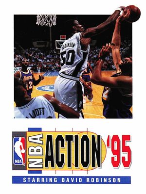 Cover for NBA Action '95 starring David Robinson.