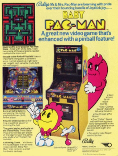 Cover for Baby Pac-Man.