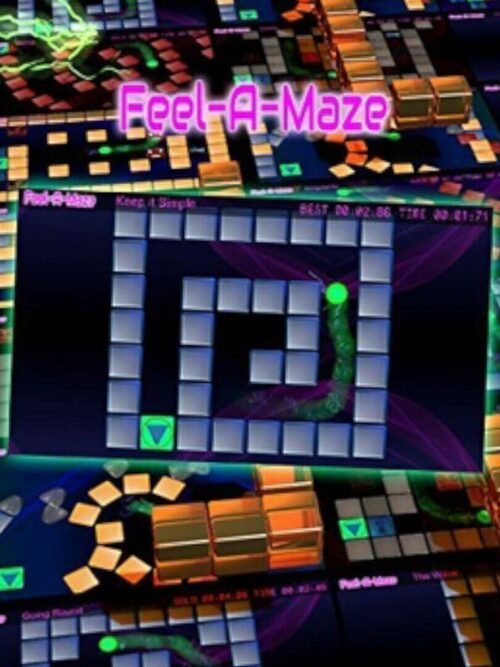 Cover for Feel-A-Maze.