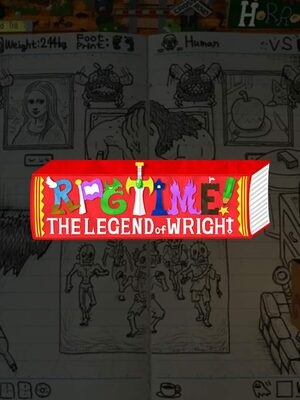 Cover for RPG TIME: The Legend of Wright.