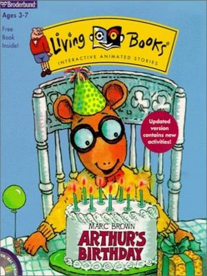 Cover for Living Books Presents: Arthur's Birthday.