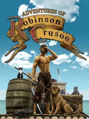 Cover for Adventures of Robinson Crusoe.
