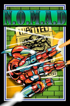 Cover for N.O.M.A.D. (CPC/Spectrum).