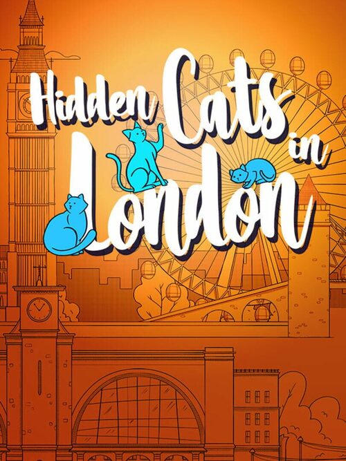 Cover for Hidden Cats in London.
