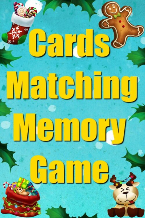 Cover for Cards Matching Memory Game.