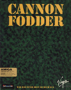 Cover for Cannon Fodder.