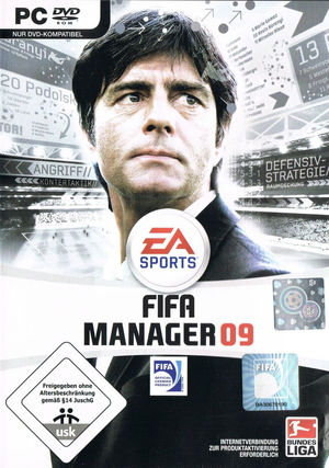 Cover for FIFA Manager 09.