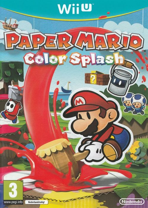 Cover for Paper Mario: Color Splash.
