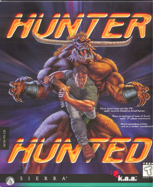 Cover for Hunter Hunted.