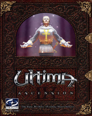 Cover for Ultima IX: Ascension.
