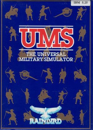 Cover for The Universal Military Simulator.