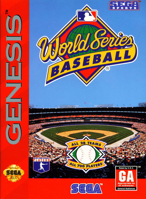 Cover for World Series Baseball.