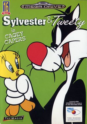 Cover for Sylvester and Tweety in Cagey Capers.