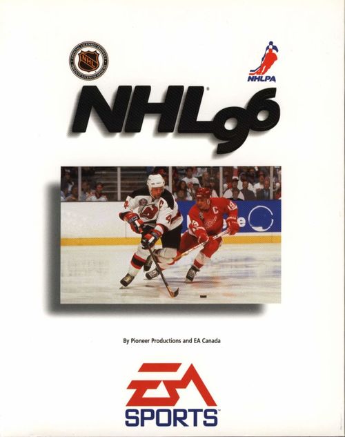 Cover for NHL 96.