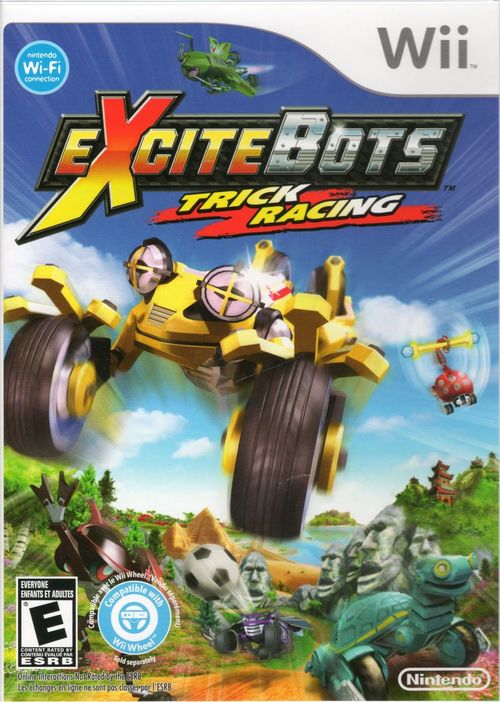 Cover for Excitebots: Trick Racing.