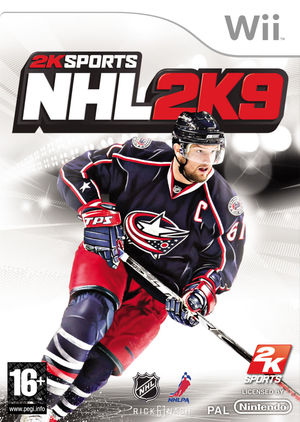 Cover for NHL 2K9.