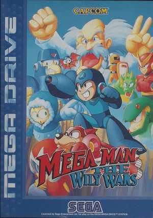 Cover for Mega Man: The Wily Wars.