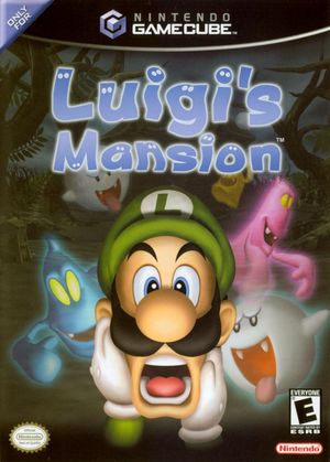 Cover for Luigi's Mansion.