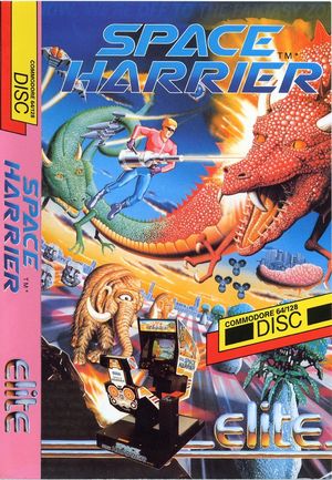 Cover for Space Harrier.