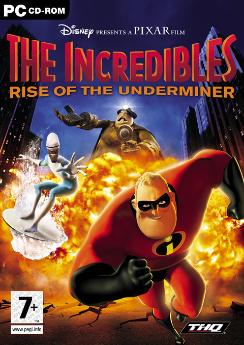 Cover for The Incredibles: Rise of the Underminer.