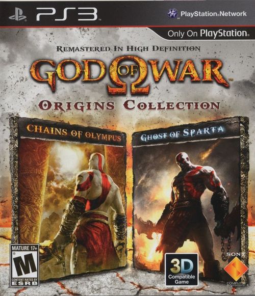 Cover for God of War: Origins Collection.