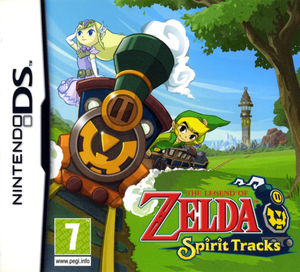 Cover for The Legend of Zelda: Spirit Tracks.