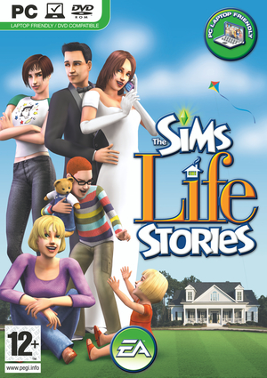 Cover for The Sims Life Stories.