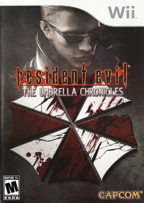 Cover for Resident Evil: The Umbrella Chronicles.