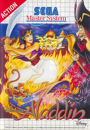 Cover for Disney's Aladdin.