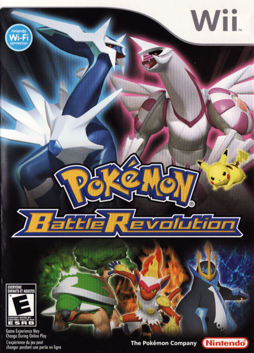 Cover for Pokémon Battle Revolution.
