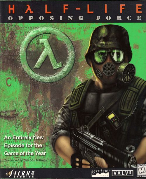 Cover for Half-Life: Opposing Force.