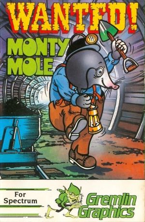 Cover for Wanted: Monty Mole.