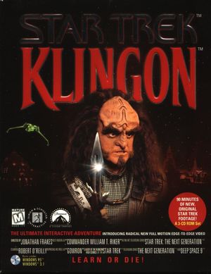 Cover for Star Trek: Klingon.