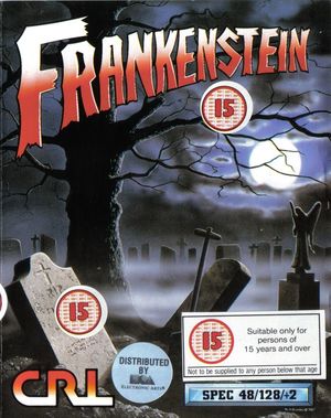 Cover for Frankenstein.