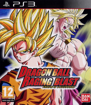 Cover for Dragon Ball: Raging Blast.