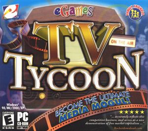 Cover for TV Tycoon.