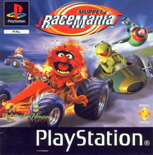 Cover for Muppet RaceMania.
