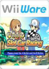Cover for Family Slot Car Racing.